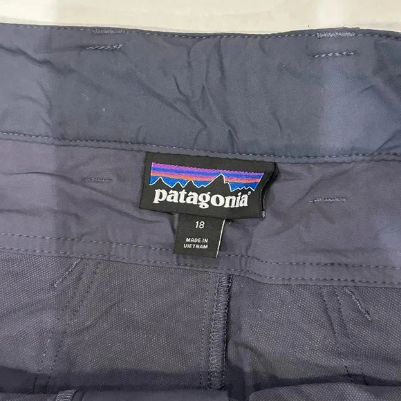 Patagonia Women’s Point Peak Trail Pants Size 18 Smolder Blue